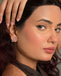 Silver Front Back Earrings