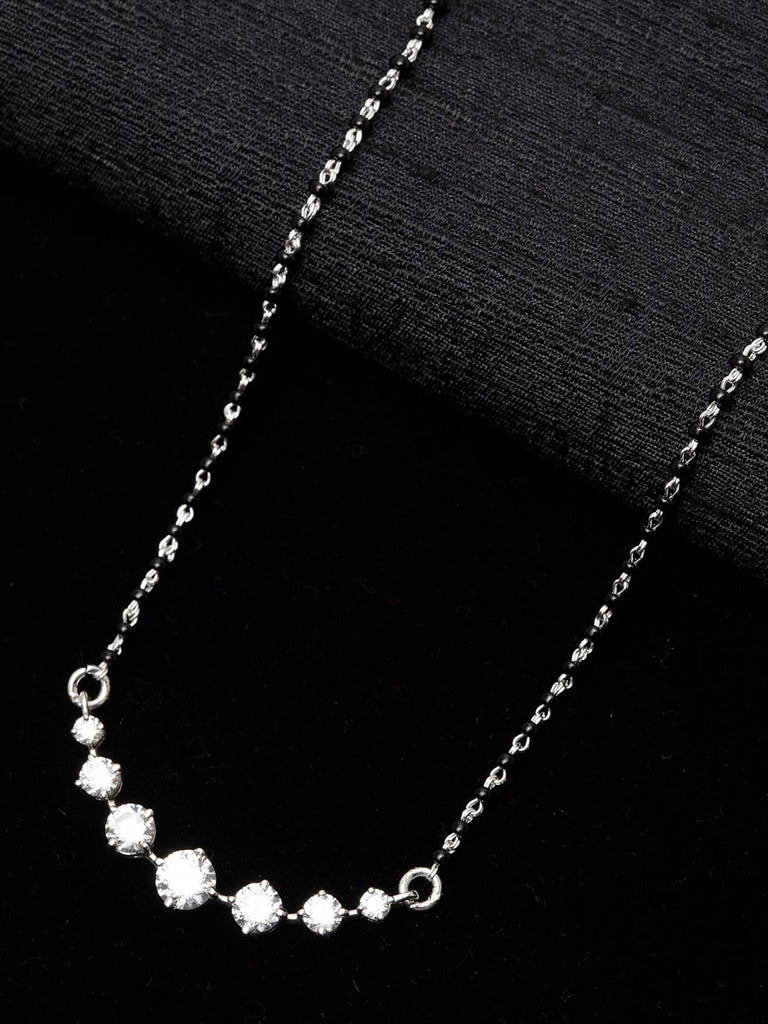 7 Stone Mangalsutra Chain Pendant