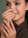 Silver Crete Ring