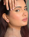 Silver Cuore Pink Heart Earrings