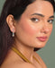 Silver Kara Pearl Drop Earrings