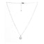 Silver Queen of Diamonds Pendant Chain