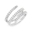 Silver Spiral Ring
