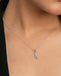 Silver Giada Pendant with Chain