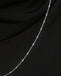 Silver Vienna Bar Chain Necklace in 18 inches