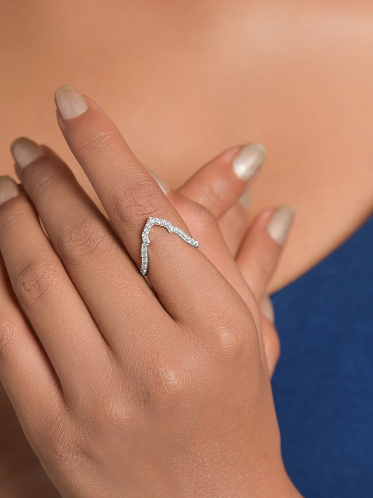 Silver Cortina Vanki Ring