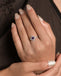 Silver Seville Purple Ring