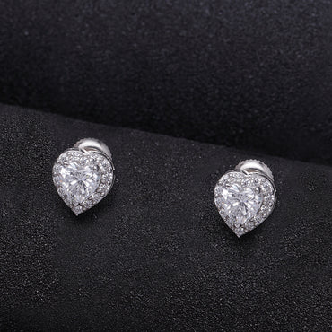 Silver Valentine Earring