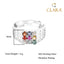 Silver Natural Certified Navratna Stone Nine gems Ring for Men and Boys