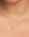 Silver Fonda Pendant with Chain
