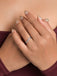 Silver Cannes Wave Ring