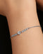 Silver Claire Adjustable Chain Bracelet
