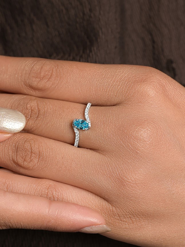 Silver Dubrovnik Oval Ring