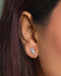 Silver Vanna Stud Earrings