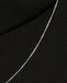 Silver Zelina Box Chain Necklace in 18 inches