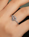 Silver Bianca Solitaire Finger Ring