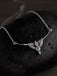 CLARA 925 Sterling Silver Rhodium Plated Alice Pendant with Chain Gift for Women and Girls