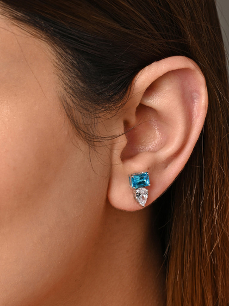CLARA 925 Sterling Silver Vistosa Earrings 