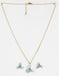 CLARA 925 Sterling Silver Melba Pendant Earring Chain Jewellery Set 