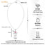 Silver Mirella Pearl Pendant with Chain
