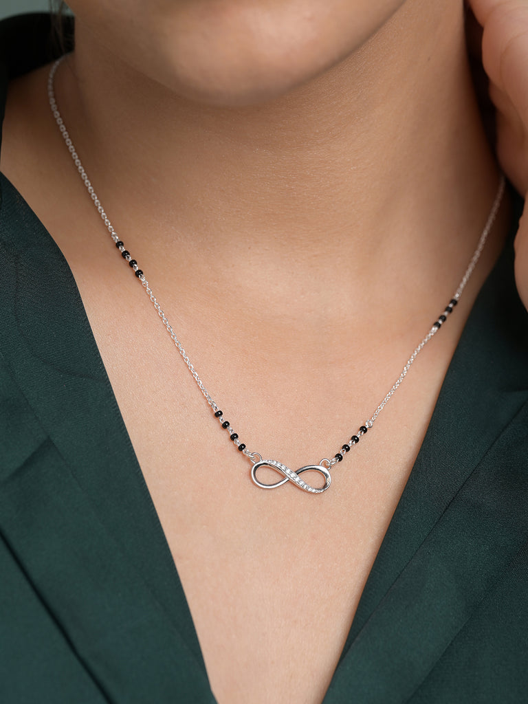 Silver Avani Infinity Mangalsutra