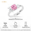 Silver Lisbon Cushion Ring
