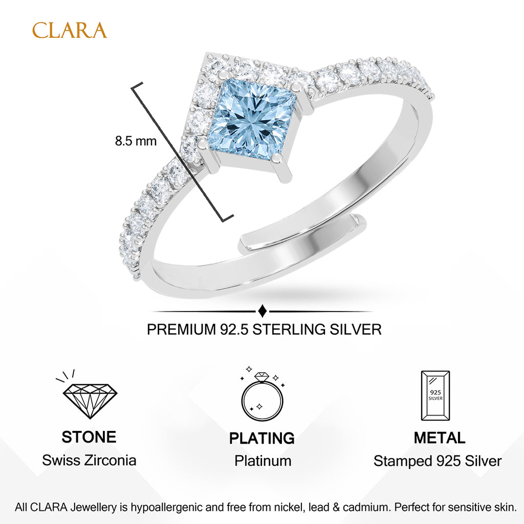 Silver Crete Ring