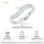 Silver Cannes Wave Ring