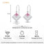 Silver Rosabella Drop Earrings