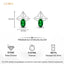 Silver Tosca Stud Earrings