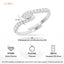 Silver Bruges Crossover Ring