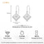 Silver Noemi Drop Earrings