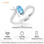 Silver Dubrovnik Oval Ring