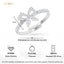 Silver Lucca Bow Ring