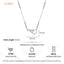 Silver Infinity Heart Mangalsutra