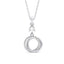 Silver Circle of Joy Pendant Chain 