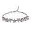 Silver Valentine Solitaire Bracelet