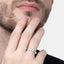 CLARA Real 925 Sterling Silver Neel Band Ring 
