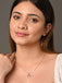 CLARA 925 Sterling Silver Hermosa Pendant Chain Necklace 