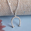 CLARA 925 Sterling Silver Magnet Pendant Chain Necklace 