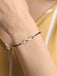 CLARA 925 Sterling Silver Infinity Hand Mangalsutra Bracelet