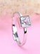 CLARA Pure 925 Sterling Silver Daily Wear Finger Ring with Adjustable Band 