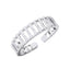 CLARA Pure 925 Sterling Silver Daily wear Finger Ring 