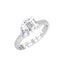 Silver Twins Finger Ring