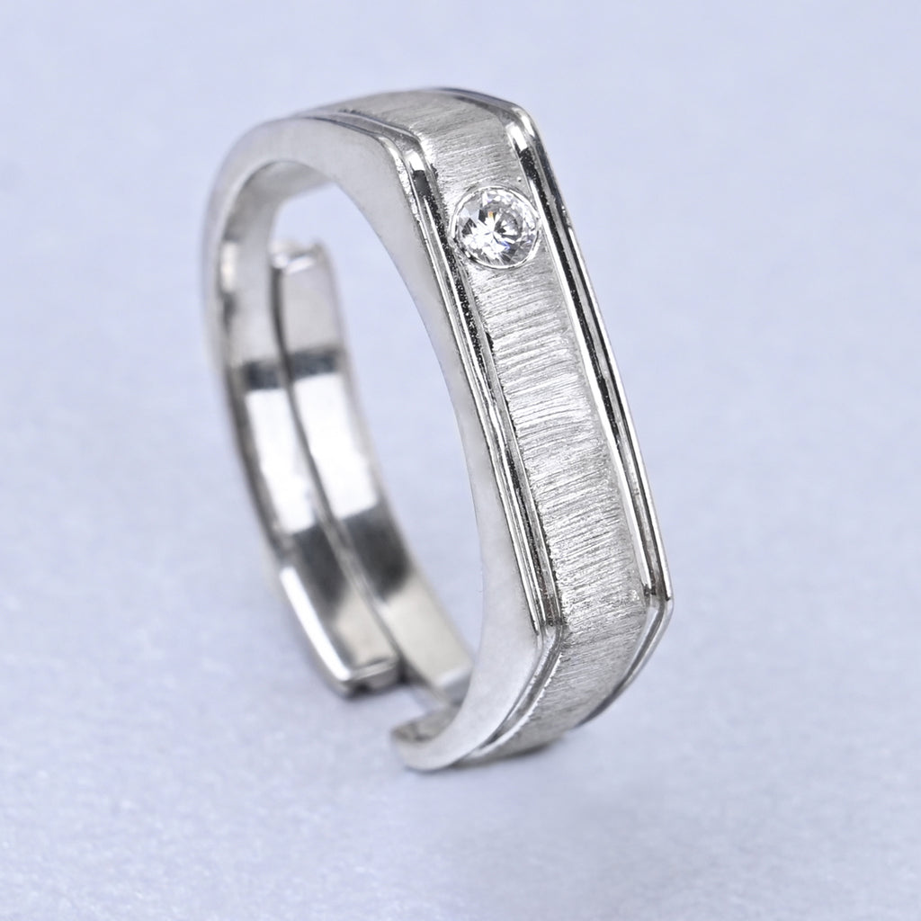 CLARA Real 925 Sterling Silver Dario Band Ring 