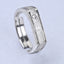 CLARA Real 925 Sterling Silver Dario Band Ring 