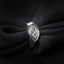 CLARA Real 925 Sterling Silver Marquise Band Ring 