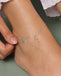 Silver Lock & Key Anklet Payal (Single)