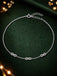 Silver Iyla Infinity Anklet Payal (Single)