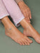 Silver Hiya Heart Anklet Payal (Single)